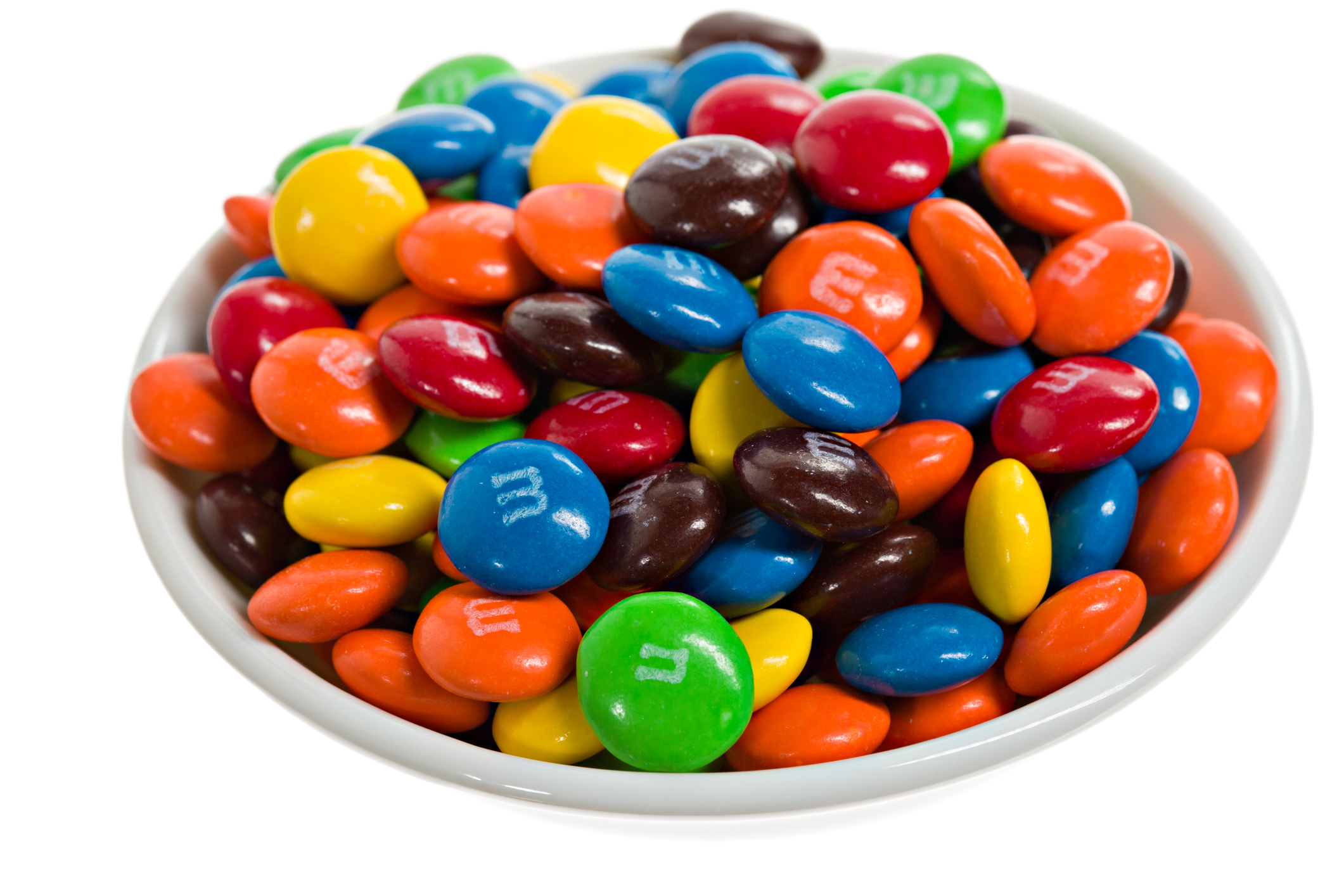 Large Bowl of M&M's